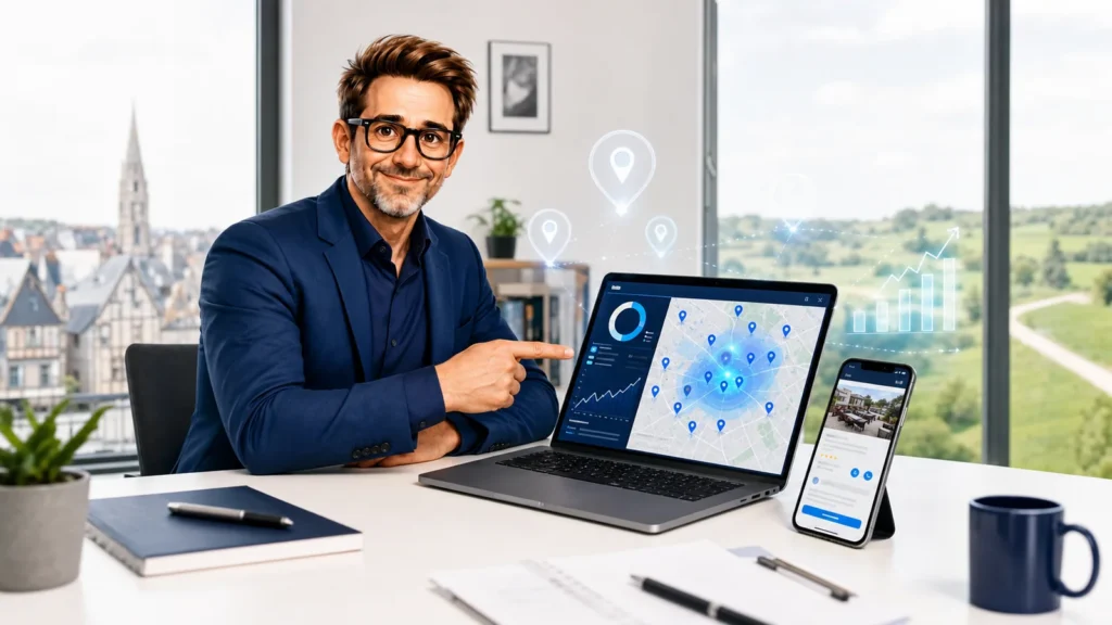 SEO local : être visible à Châteaubourg, Vitré et Rennes